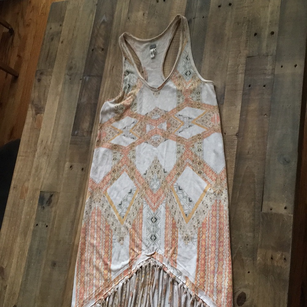 We The Free fringed dress